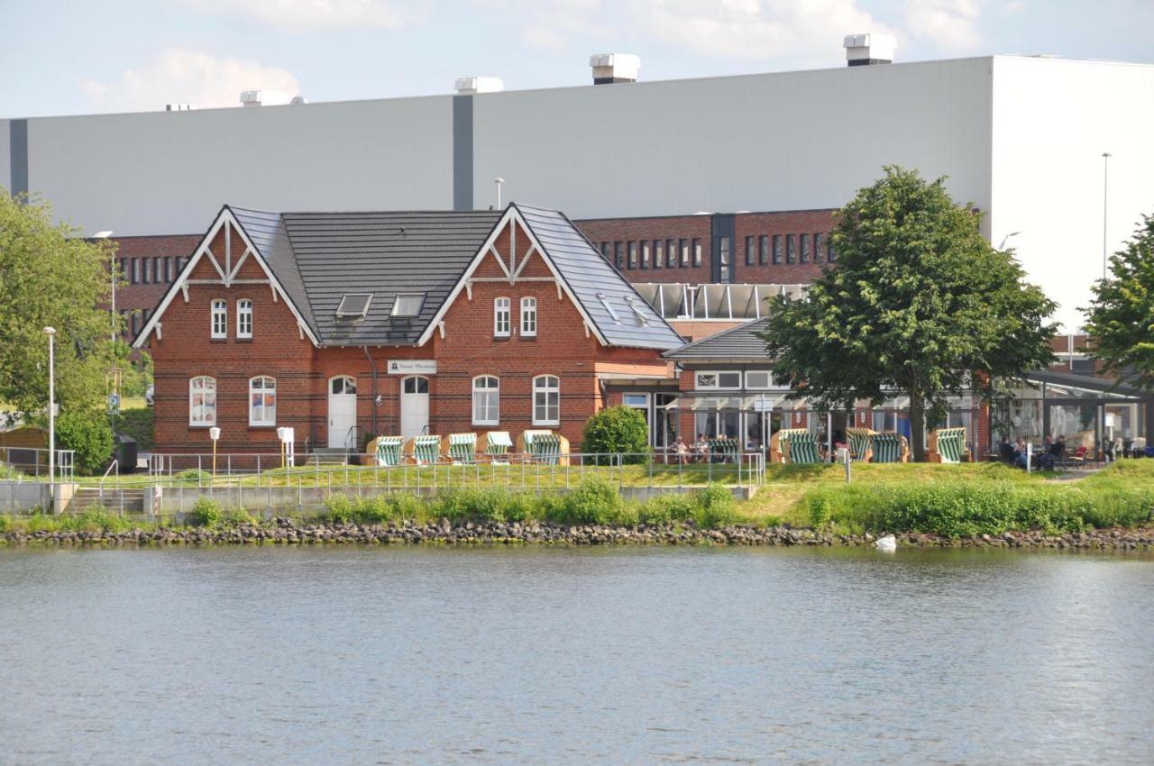 Kanal-Haus "Das Gaestehaus Direkt Am Nok" Osterrönfeld Екстериор снимка